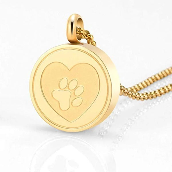 Ashanger rond met pootafdruk