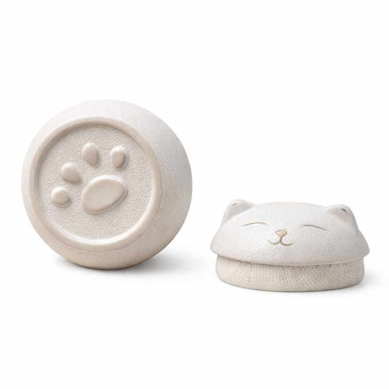 witte katten mini urn