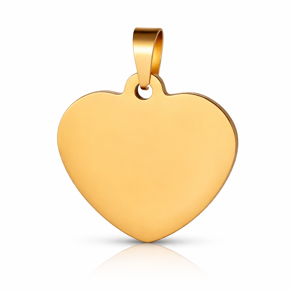 Hanger met gravure - 3.5 x 3.5 cm