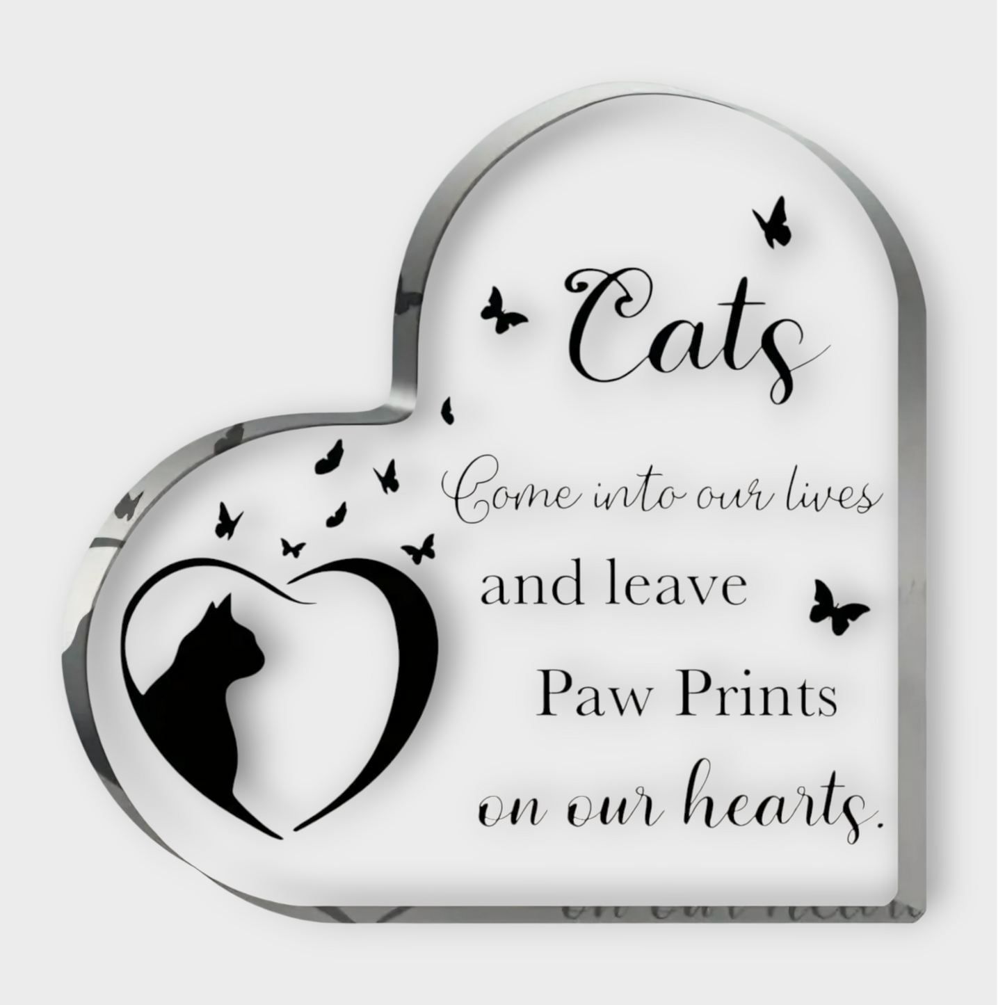 Herdenkingsbeeld voor kat - Herdenkings artikel - In memoriam - In liefdevolle herinnering - Aandenken aan Kat - Memorial Beeld- Memorial cadeau - Beeld voor verlies kat
