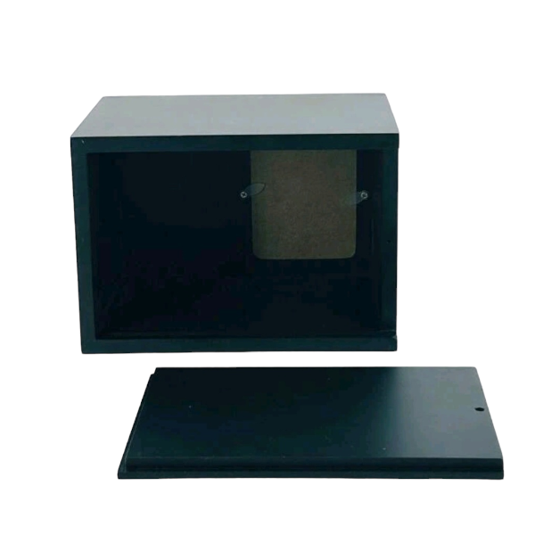 Urn Zwart - met fotolijstje