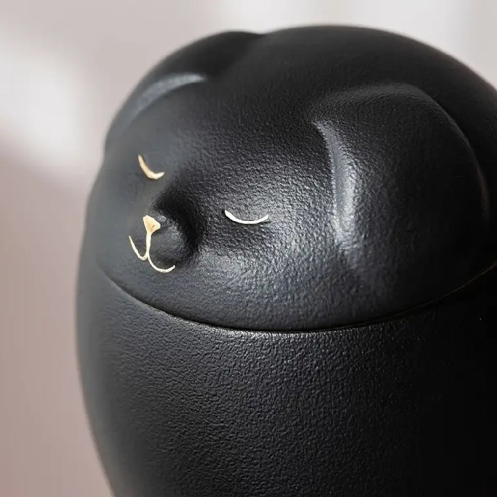 Mini Urn voor hond - Zwart