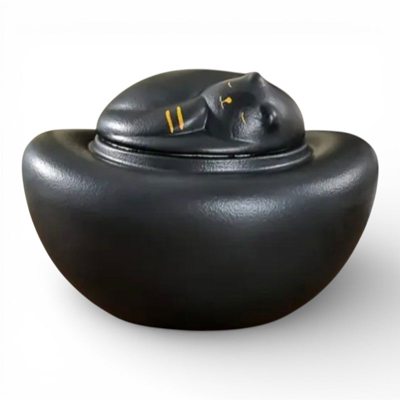 Urn Kat - 240 ML - Zwart