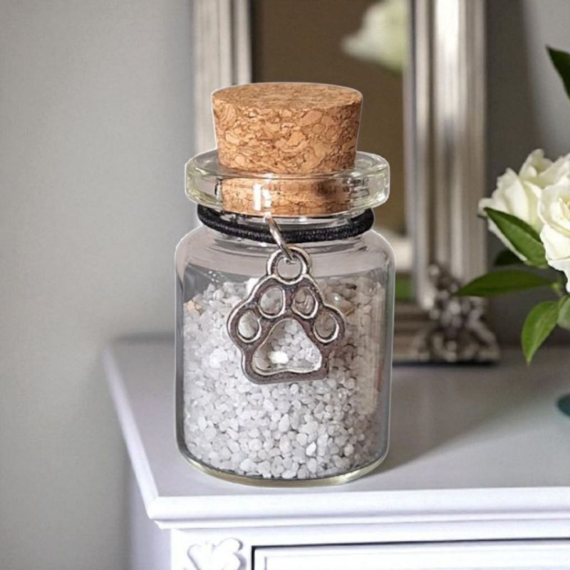 Memorial bottle - Gold and Silver