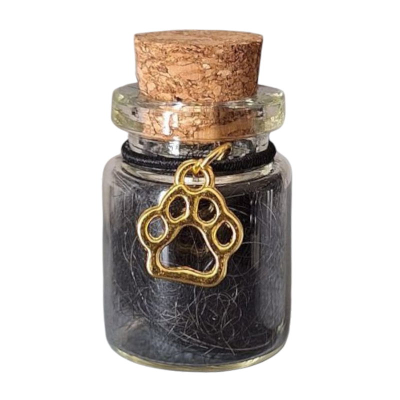 Memorial bottle - Gold and Silver