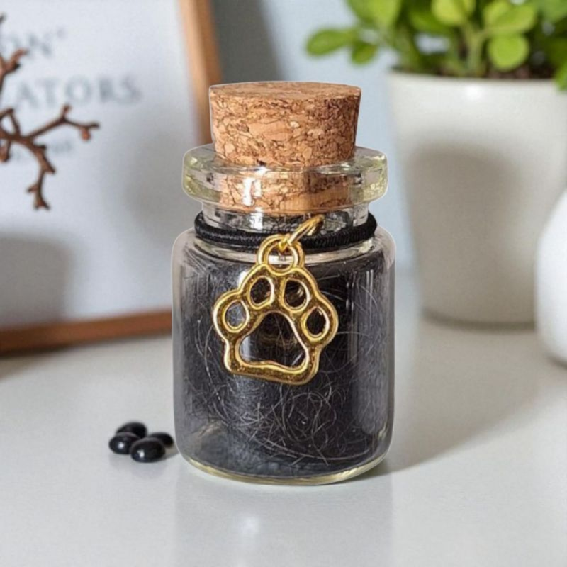 Memorial bottle - Gold and Silver