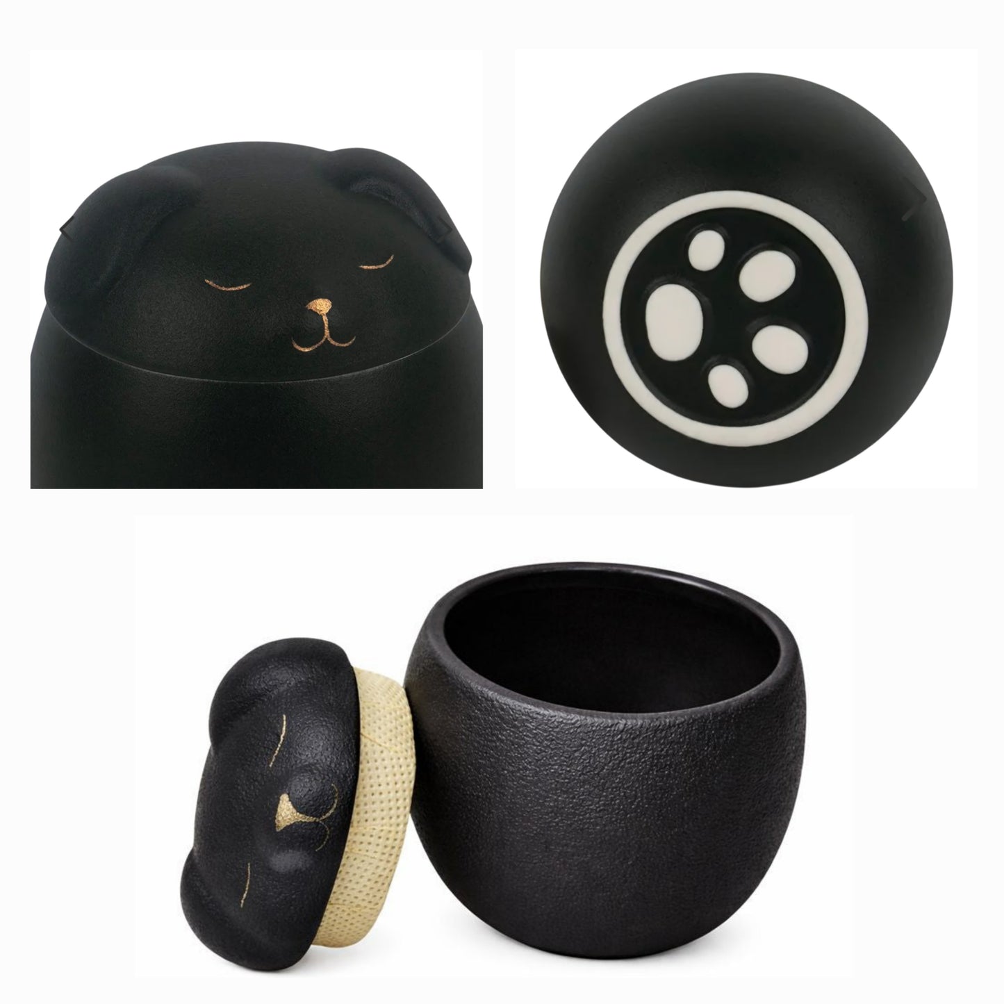 Urn Hond - 150 ML - Zwart