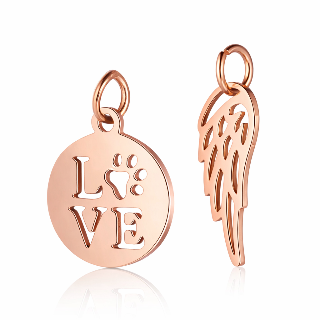 Memorial Flesje - Rosè Goud