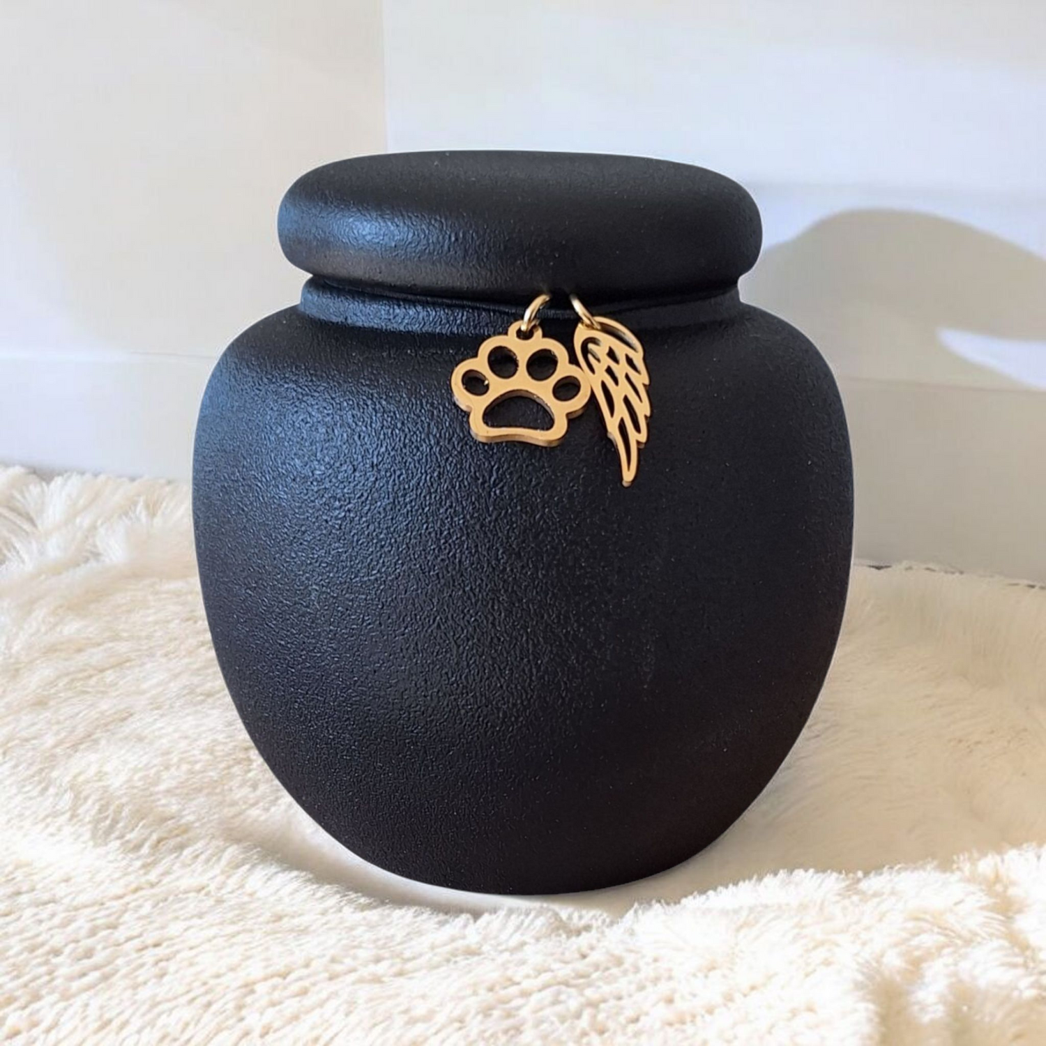 mini urn wit voor kat