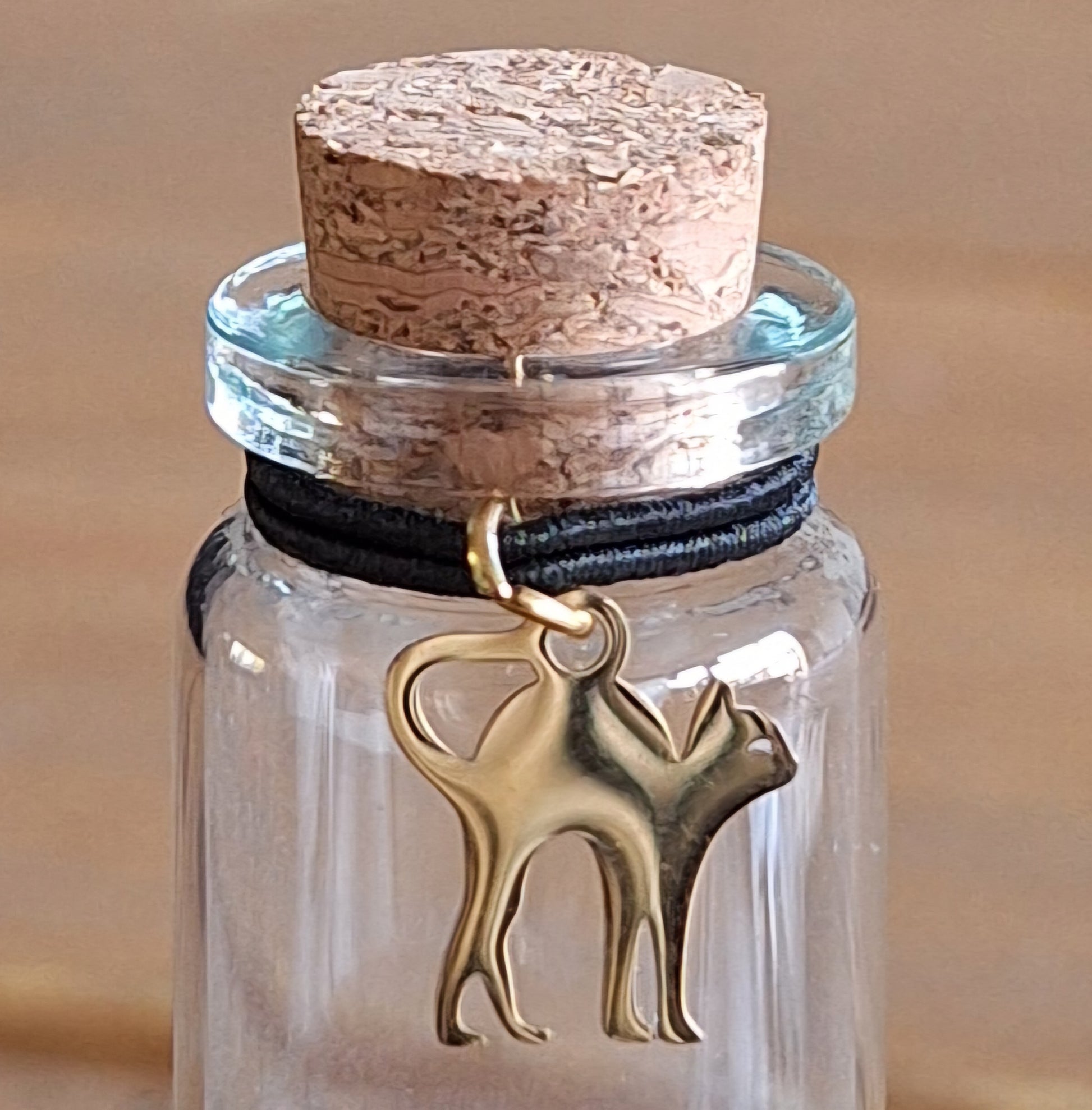memorial fles voor kat, gedenkflacon, herinnering kat, aandenken voor kat, bewaren plukjes vacht, gedenkflesje voor kat
