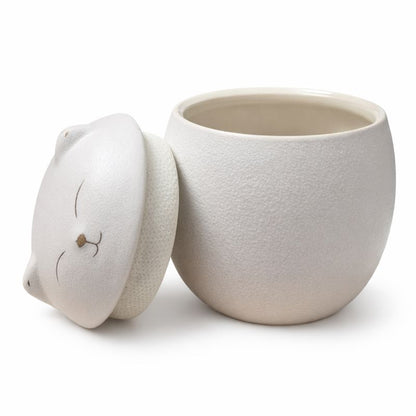 witte katten mini urn