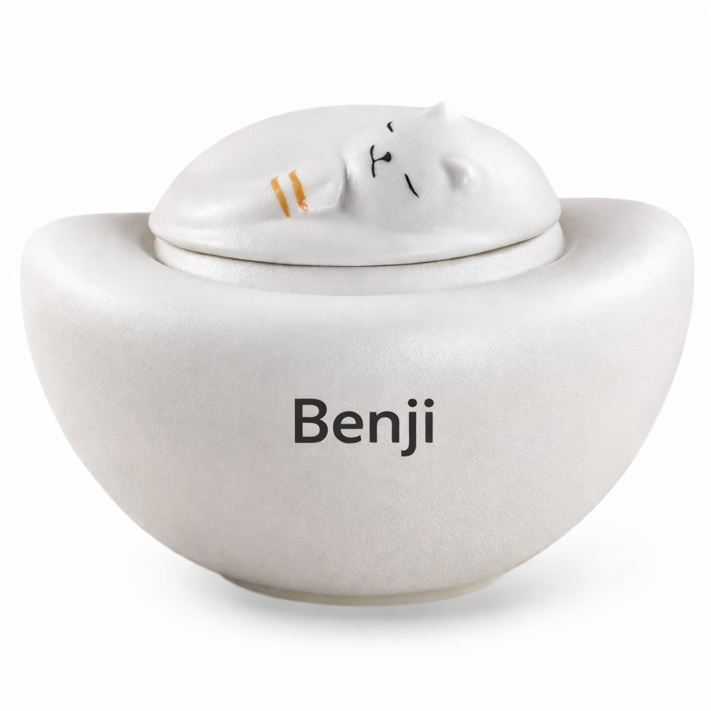 Urn Kat - 240 ML - Wit