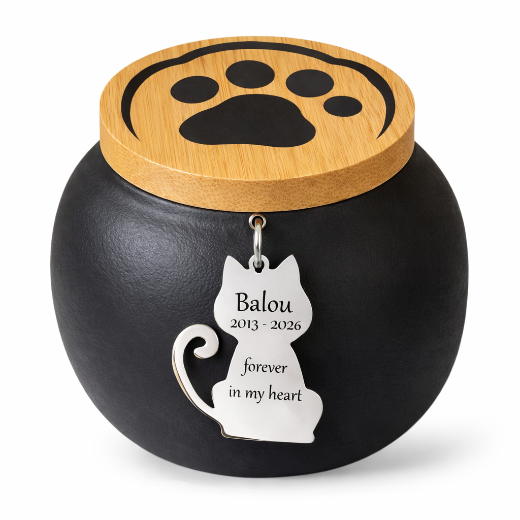 Urn Kat - 150 ML - Zwart