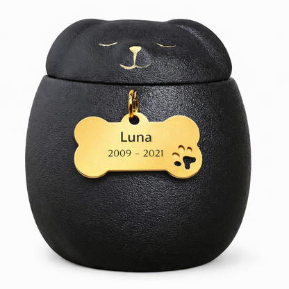Urn Hond - 150 ML - Zwart