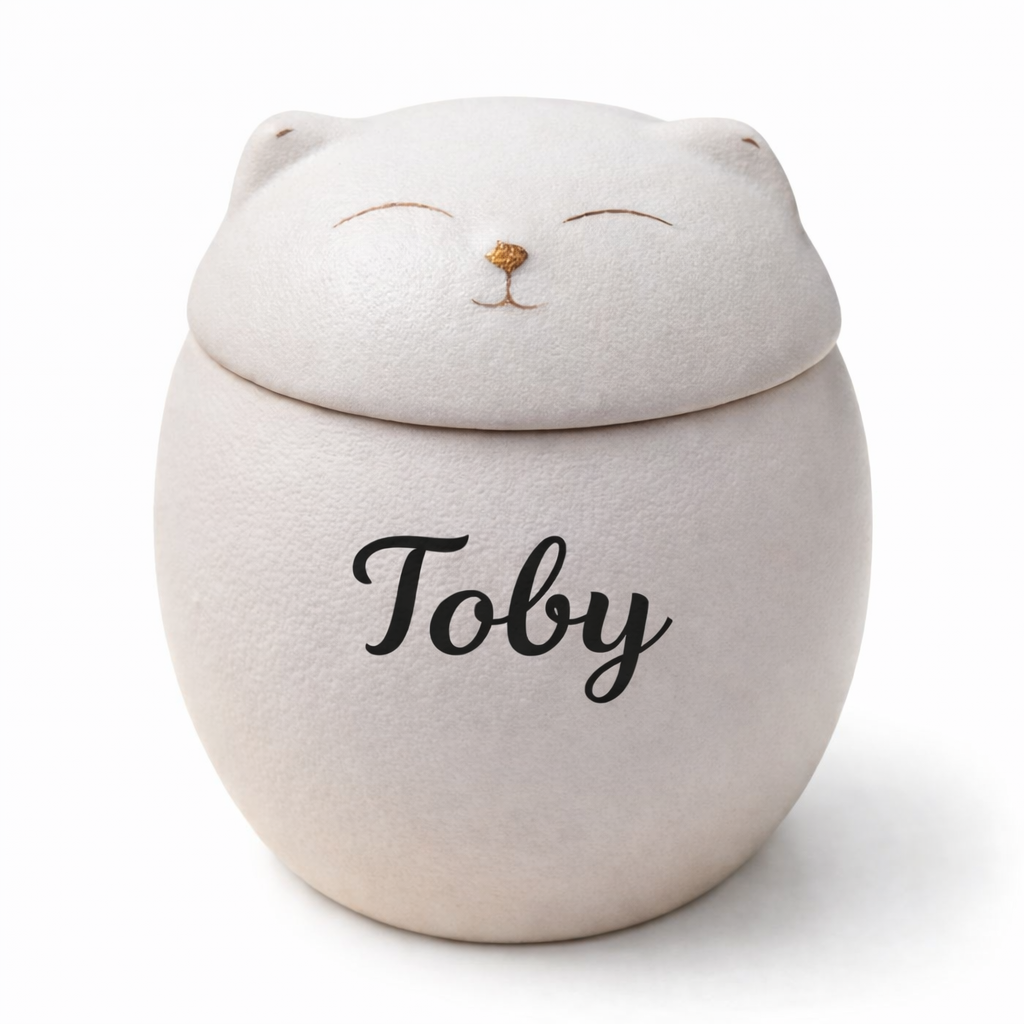 Urn kat - 150 ML  - Wit