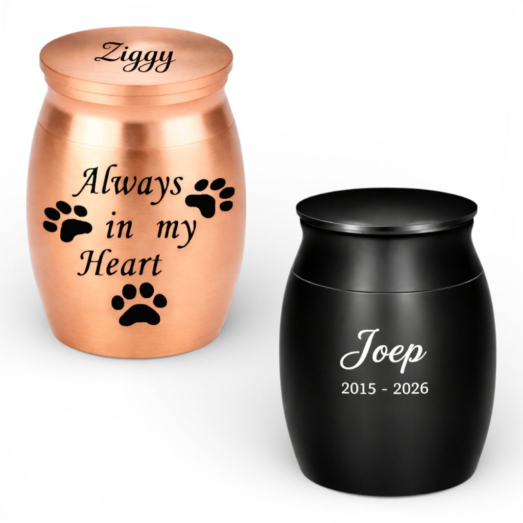 Mini urn - RVS - 25 ML