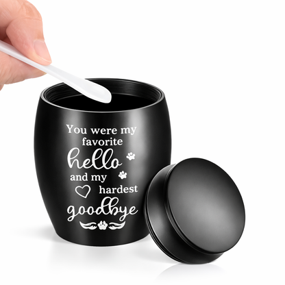 Mini urn - RVS - 25 ML