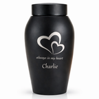 Urn - 250 ML - Zwart - Always in my heart