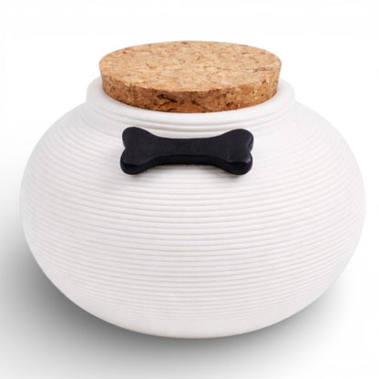 Black Urn - 350 ml - with keepsake pendants