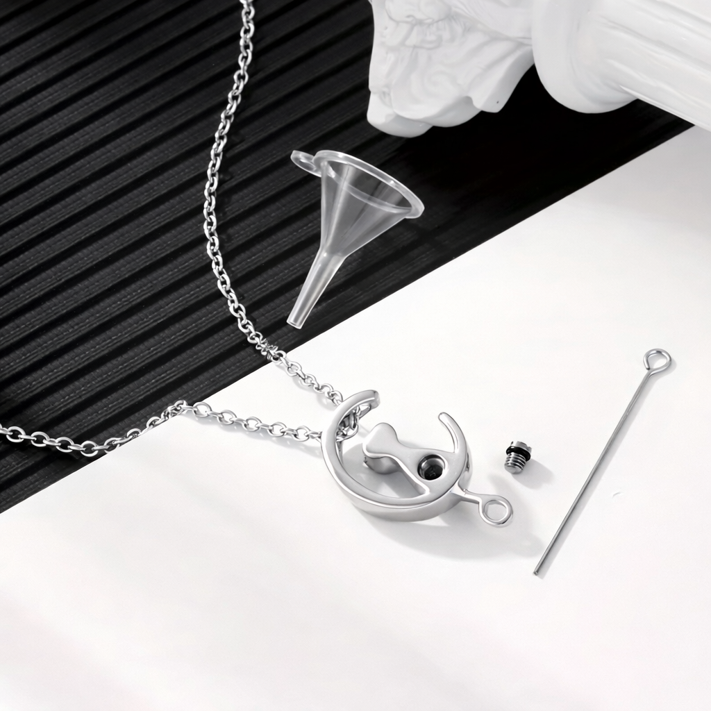 Ashanger Kat - Goud en Zilverkleur