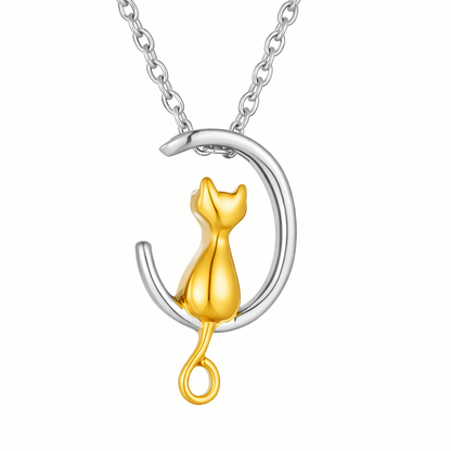 Ashanger Kat - Goud en Zilverkleur