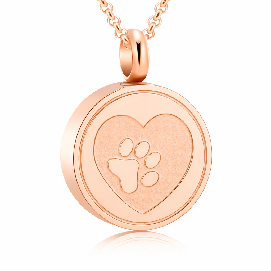 Ronde Ashanger - Pootafdrukje - Zilver, RosèGoud en Goud