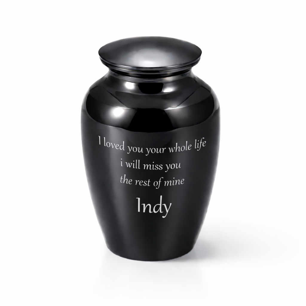 Mini urn - RVS - 55 ML - Naar eigen wens te personaliseren