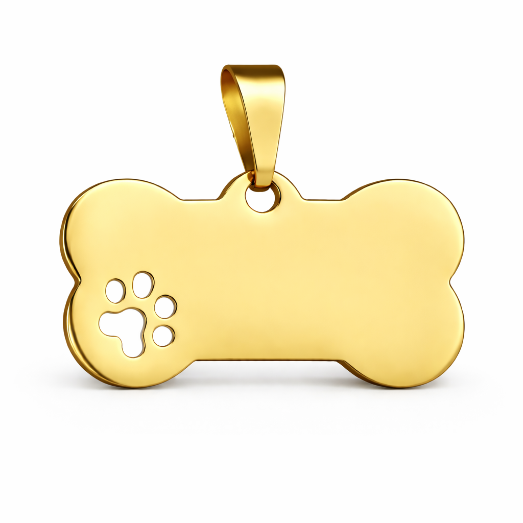 Hanger met gravure - Hond