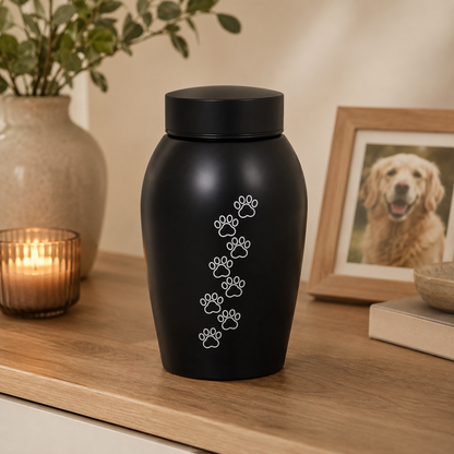 Urn - RVS - 500 ML - Pootafdrukjes