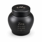 Urn Hond - RVS - 300 ML