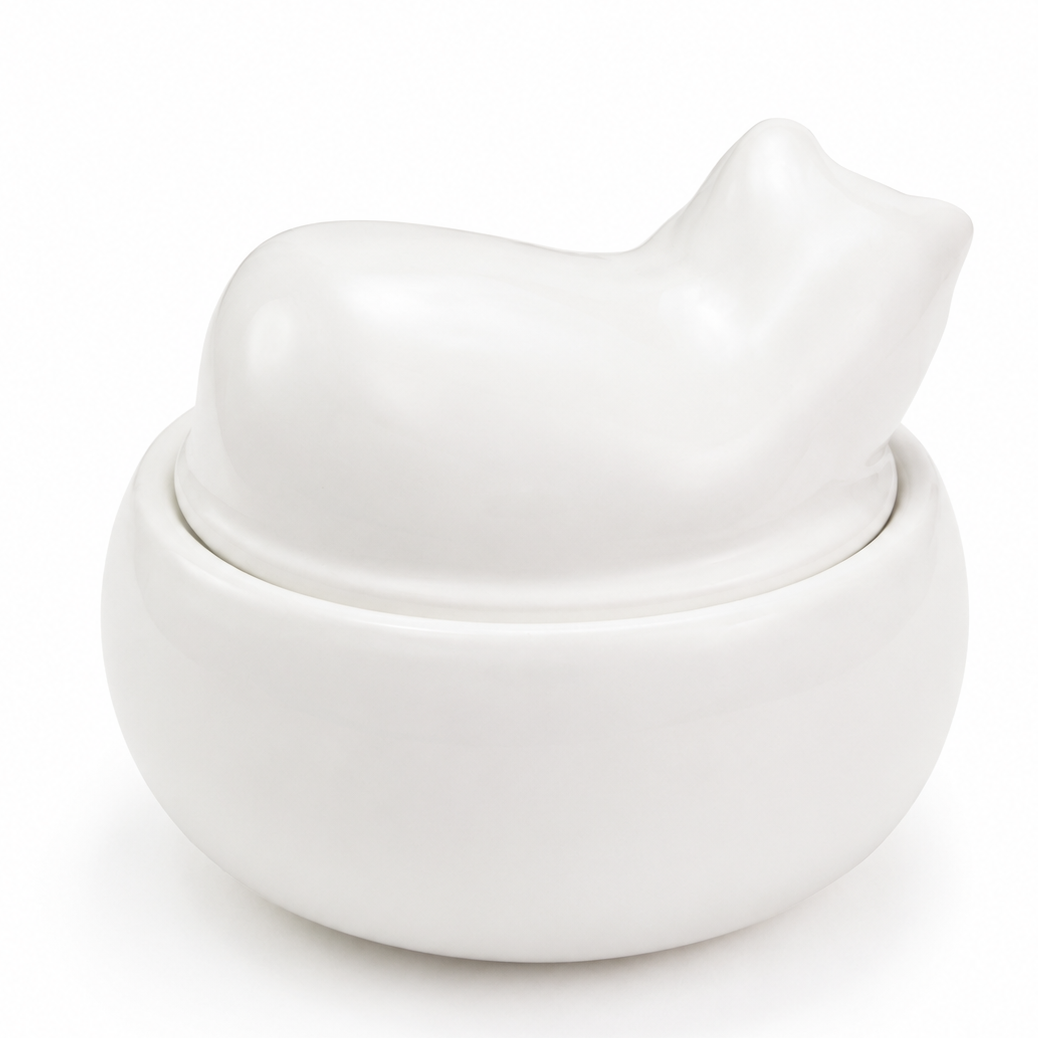 Katten urn - Wit - 400 ML