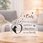 Herdenkingsbeeld - Kat - Pawprints