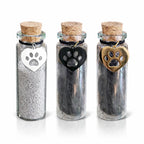 Memorial bottle - Gold, Silver and Black 