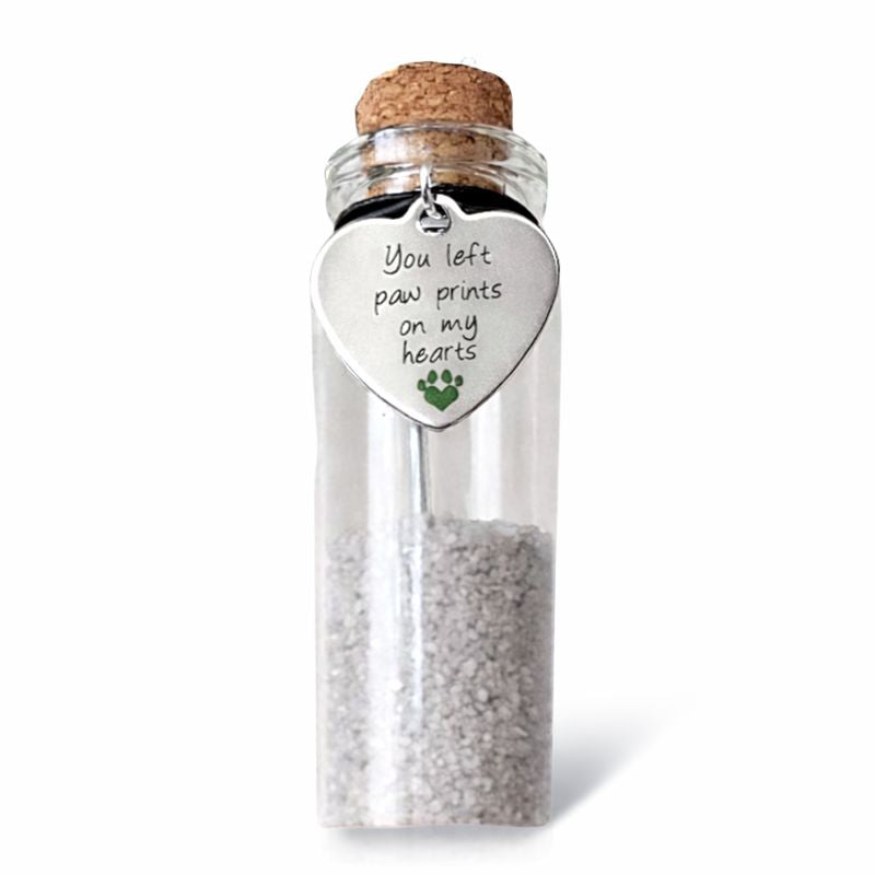 Memorial bottle - Pendant with text 