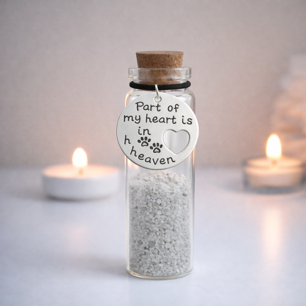 Memorial Flesje - Zilver - Keuze uit 2 Hangers