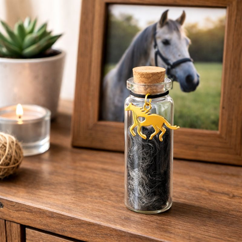 Memorial Flesje - Paard