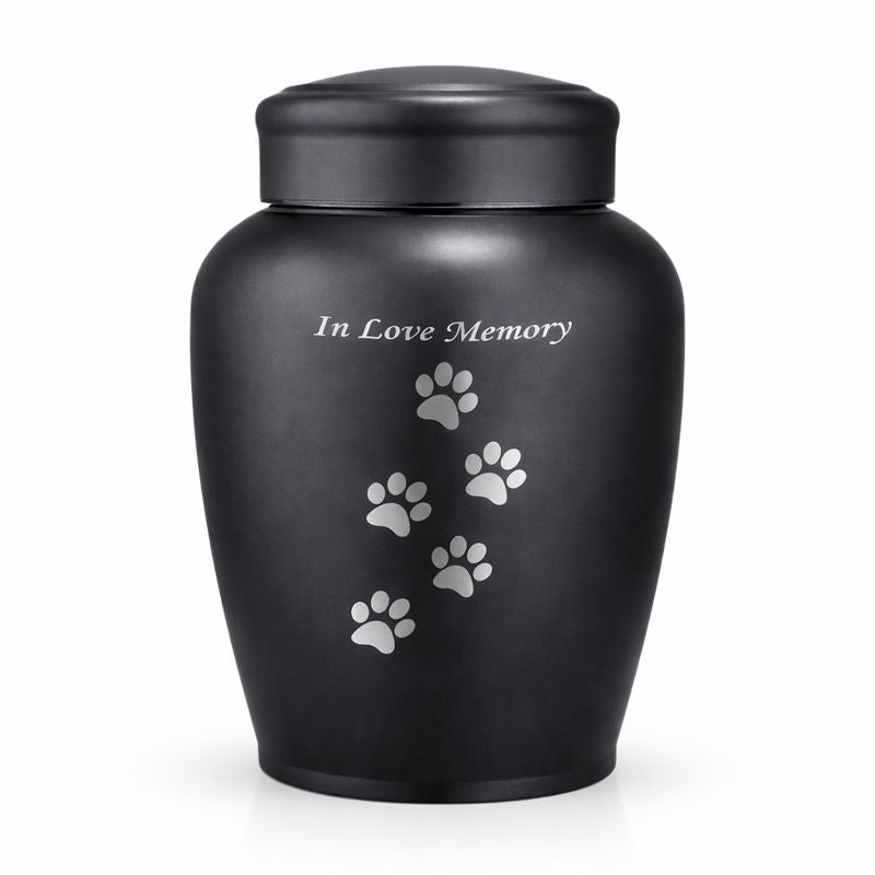 Grote Urn - 2000 ML - Zwart