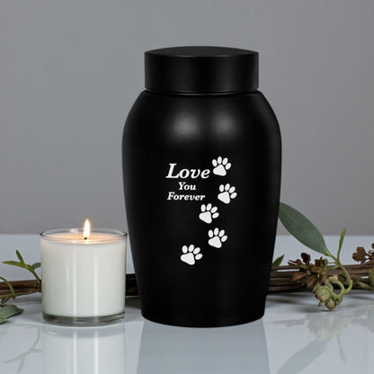 Urn Black - Stainless Steel 500ML - Love you forever