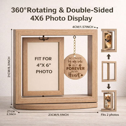 Herdenkingsfotolijst met Asbuisje - Kat