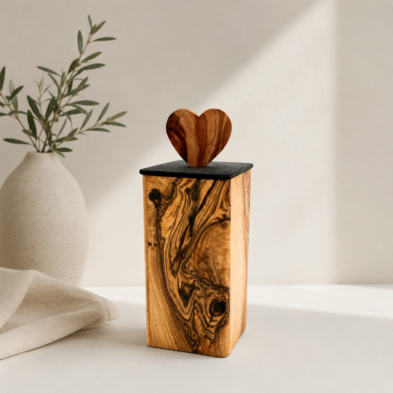 Urn Olijfhout - 500 ML
