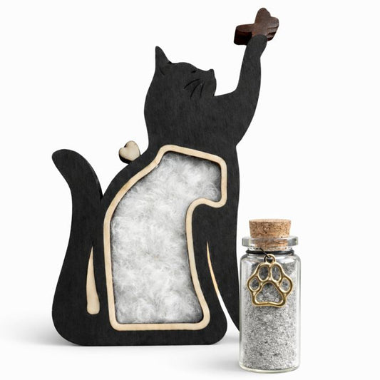 Herinneringskat - Hout - Zwart
