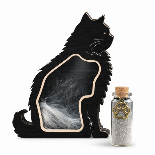 Herinneringskat - Hout - Zwart