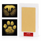 Inktloze poot- of neusafdruk printkit - Goud