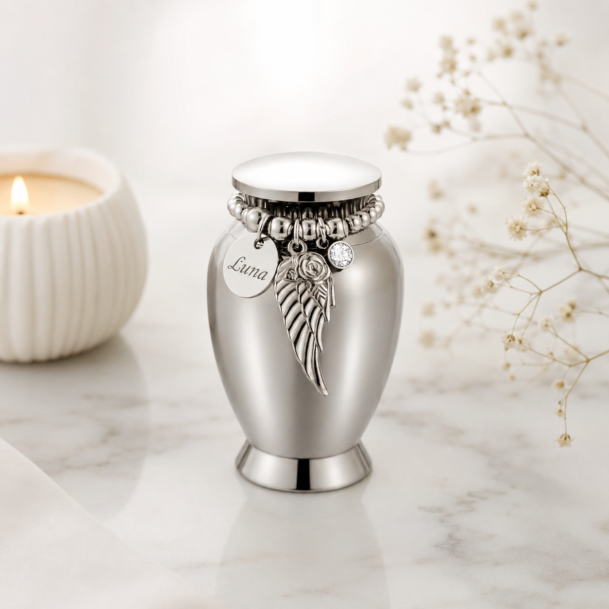 Mini urn - RVS - 55 ML