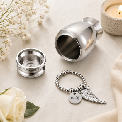 Mini urn - RVS - 55 ML