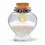 Memorial bottle with name - H 8 cm