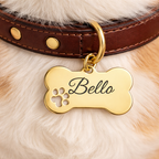 Hanger met gravure - Hond