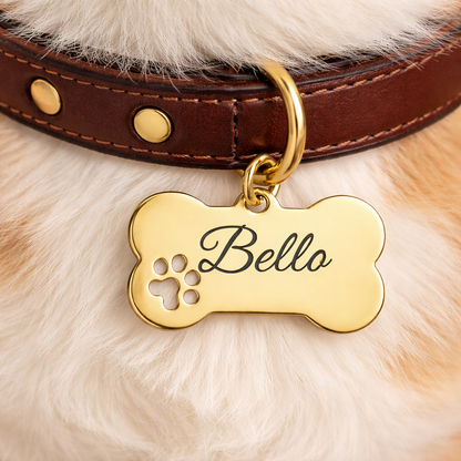 Hanger met gravure - Hond