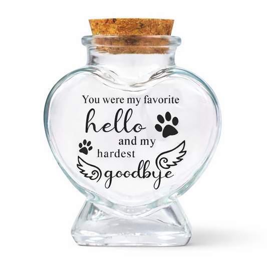 Memorial Flesje - Met tekst