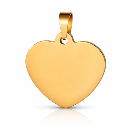 Hanger met gravure - 3.5 x 3.5 cm